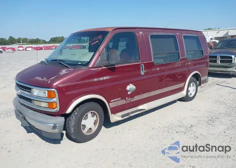 2002 Chevrolet Express from USA, damaged, VIN 1GBFG15R921113773